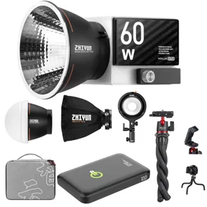 ZHIYUN MOLUS G60　60ｗ LEDライト zhiyun-molus-g60-60w-bi-color-