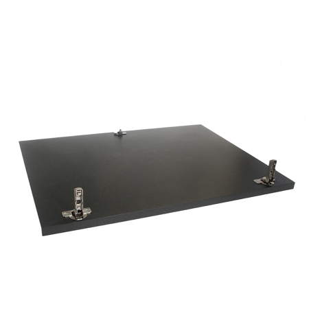 Raxxess Fleck Wooden Rear Door for 16U Elite Racks, Ebony