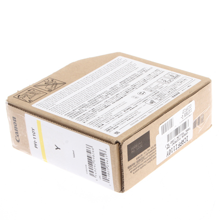 Canon PFI-110 160ml Yellow Pigment Ink Tank for imagePROGRAF - SKU#1187809