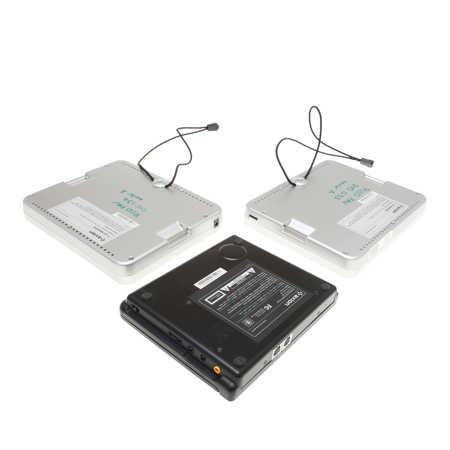 Axion AXN-6079 7" Widescreen Twin-Monitor Road Theater System - SKU#1202412