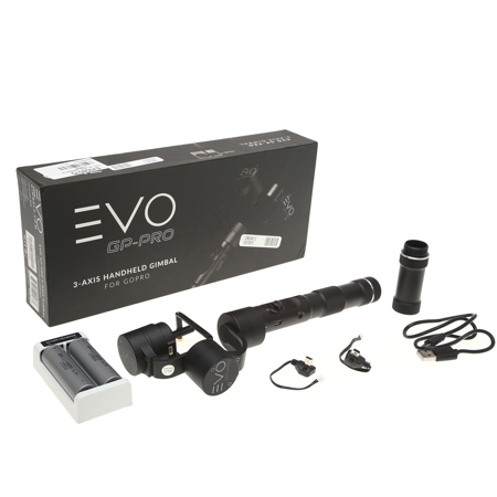 EVO GP-PRO Handheld Gimbal for Hero 4 Hero 5 and Hero 6 Cameras - SKU#1206240