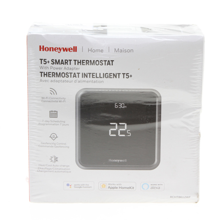 Honeywell Lyric T5+ Wi-Fi Smart Touchscreen Thermostat - SKU#1209526