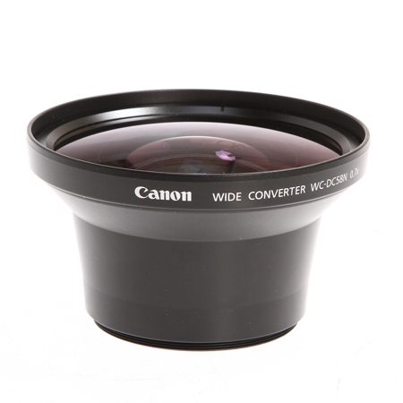 Canon WC-DC58, 0.8x Wide Angle Conversion Lens for the Powershot G3, G5, G6, A610, A620, A700 Digital Cameras.