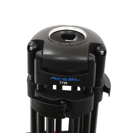 Acebil T750 Single Stage Aluminum Tripod - SKU#1264827