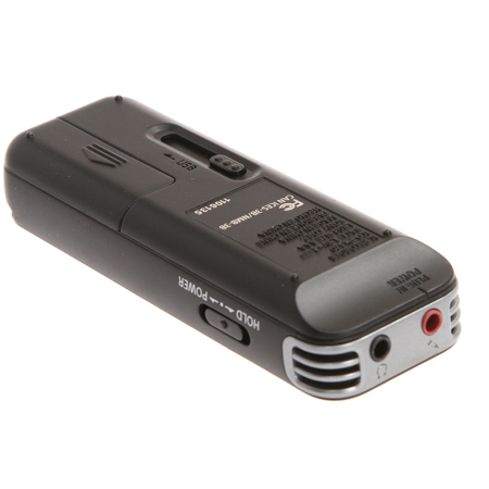 Sony 4GB Digital Voice Recorder with USB Port, Micro SD Slot, AAA Batteries