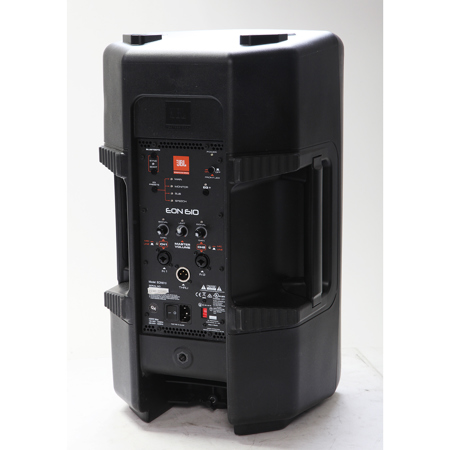 JBL EON610 10" Class D Two-Way Multipurpose Sound Reinforcement Speaker, Single