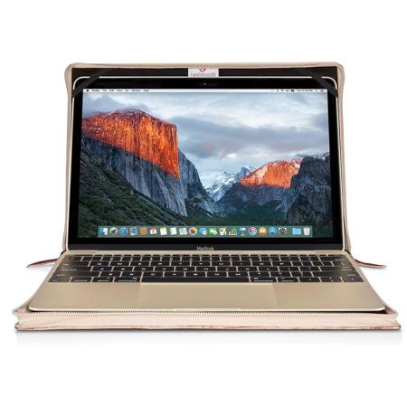 Twelve South BookBook Hardback Case for 12" MacBook, Rutledge Edition, Brown