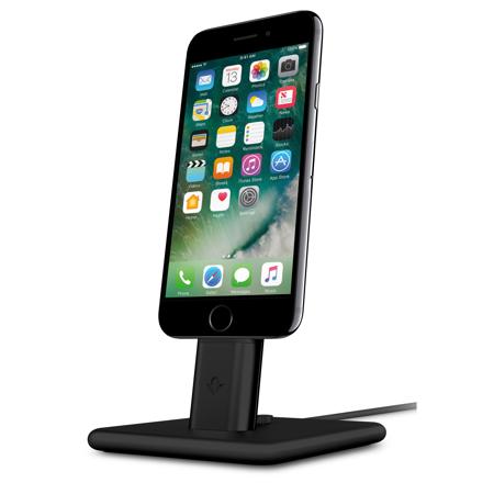 Twelve South HiRise 2 Adjustable Charging Stand for iPhone and iPad, Black