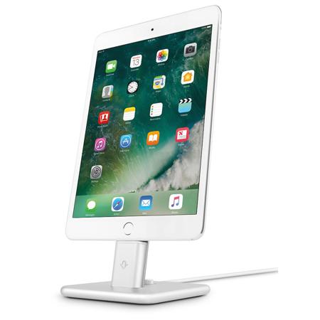 Twelve South HiRise 2 Deluxe Adjustable Charging Stand for iPhone & iPad, Silver