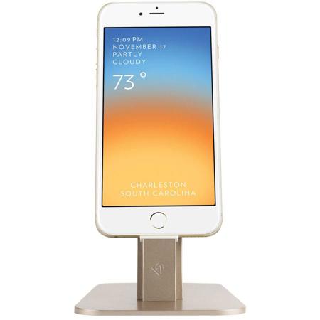 Twelve South HiRise Deluxe Adjustable Charging Stand for iPhone and iPad, Gold