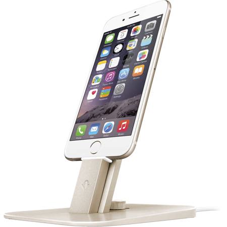 Twelve South HiRise Deluxe Adjustable Charging Stand for iPhone/iPad, Rose Gold