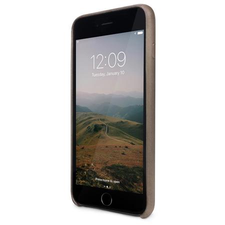 Twelve South Relaxed Burnished Leather Case for iPhone 7 Plus, Warm Taupe