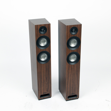 Jamo S 807 Floorstanding Dolby Atmos Ready Speakers - Walnut Pair SKU#1301805