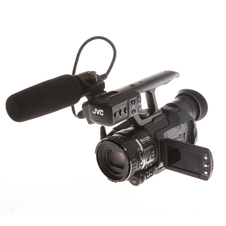 USED JVC GY-HM150U 3-CCD Compact Handheld Camcorder - SKU#1302598
