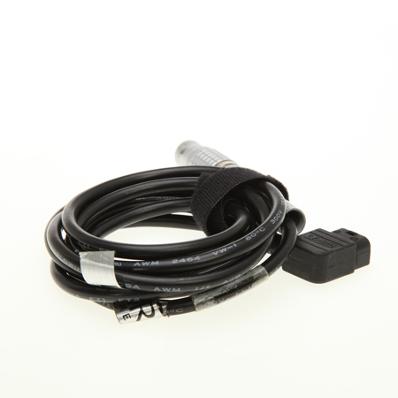 Laird 5' Lemo 2B-6-Pin Male to Anton Bauer Power Tap 12V Coiled DC Power Cable