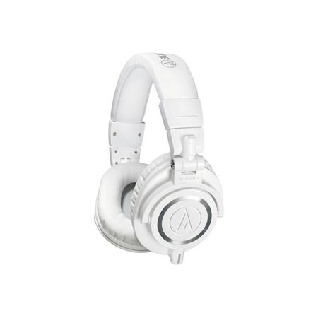 Audio-Technica ATH-M50x Professional Monitor Headphones - White SKU#1308978