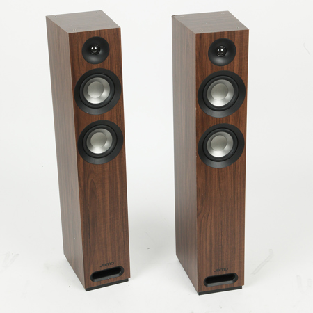 Jamo S 807 Floorstanding Dolby Atmos Ready Speakers - Walnut Pair SKU#1316616