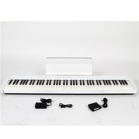 Used Casio PX-S1000 Privia 88-Key Slim Digital Console Piano with 18 Tones,  White OB