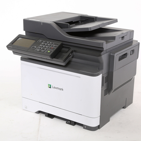 Used Lexmark MC2535adwe Color Laser Multifunction Printer 35 ppm Print Copy Scan Fax F