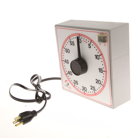 Gralab 254 120V AC 60-Minute Food Service Timer