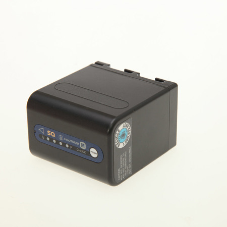 Sony NP-QM91D Info-Lithium M Series Battery with Display for Video Camcorders