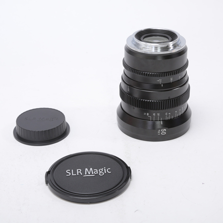 SLR Magic APO50EF APO MicroPrime Cine 50mm T2.1 Lens for Canon EF Mount