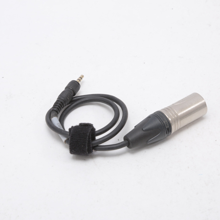 Sony EC-0.46BX 1.5' (0.46 m) 3-Pole Locking 3.5mm Mini-Plug to XLR Male Cable