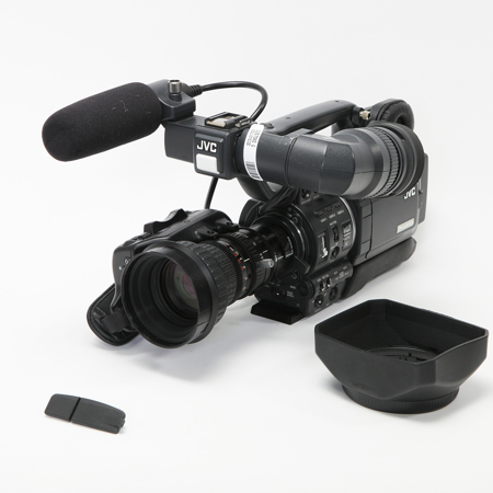 JVC GY-HD100U MiniDV High Definition Professional Camcorder - 470H SKU#1357503