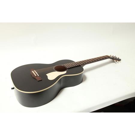 Art & Lutherie Roadhouse Parlor 6-String Acoustic Guitar - Faded Black #1358700