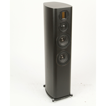 Wharfdale EVO4.4 Dual 6.5" 3-Way Floorstanding Speakers, Black Ash, Single