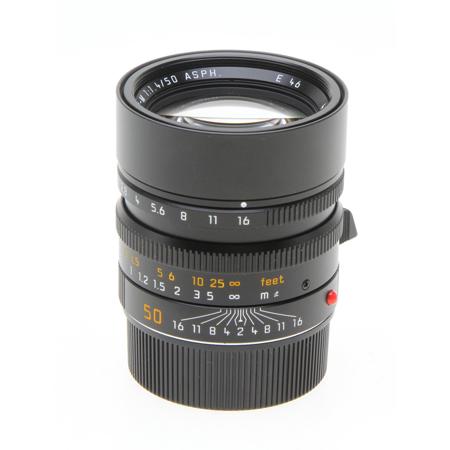 Leica Summilux-M 50mm F/1.4 Aspherical 6-Bit Lens Black 11716 Made in Portugal