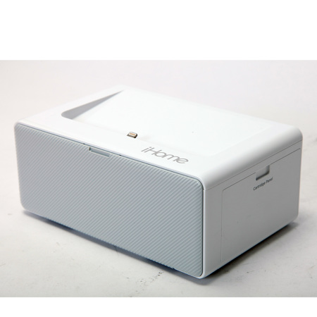 Home Photo Printer with Smartphone Dock - White SKU#1376038