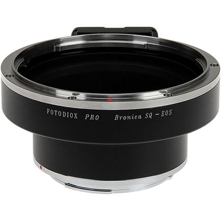 Fotodiox Pro Lens Mount Adapter for Bronica SQ Mount Lens to Canon EOS (EF, EF-S) Mount SLR Camera Body, with Generation v10 Focus Confirmation Chip