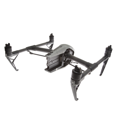DJI Inspire 2 Advanced Kit with Zenmuse X5S Gimbal, CinemaDNG & ProRes Installed (Standard Remote Controller)