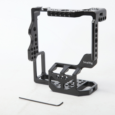 SmallRig Camera Cage for Sony A7RIII, A7M3 and A7III with VG-C3EM Vertical Grip