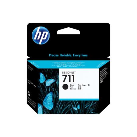 HP 711 80ml Black Ink Cartridge for T120, T520 DesignJet ePrinter