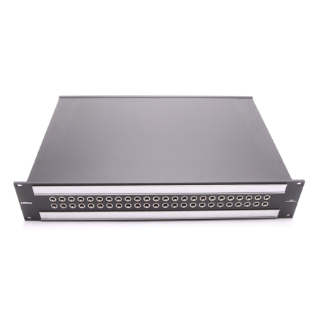 Bittree 2 RU Black 2X24 Mono Long-Frame Patchbay - SKU#1390108