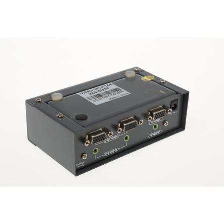 C2G 2-Port UXGA Monitor Splitter/Extender with 3.5mm Audio (Female Input) #39967