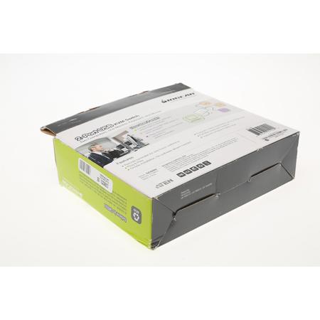 IOGEAR GSC22U 2-Port USB KVM Switch with Built-in Bonded Cable design SKU1390251