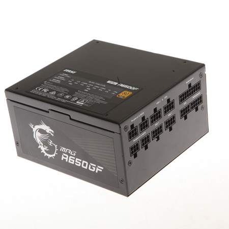MSI MPG A650GF 650W 80+ Gold Certified Modular ATX Power Supply Unit SKU#1392098