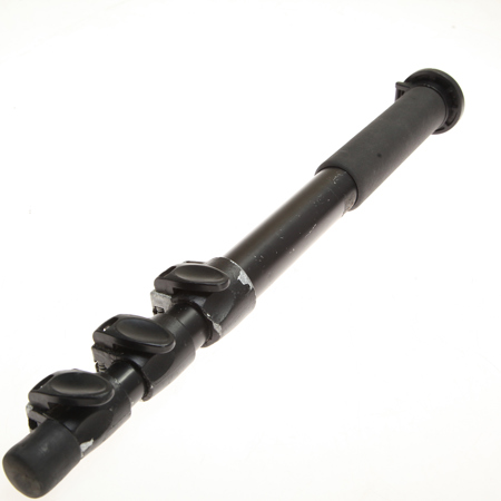 Manfrotto 680B Compact 4-Section Monopod - Black Anodized (#3249B) SKU#1397207