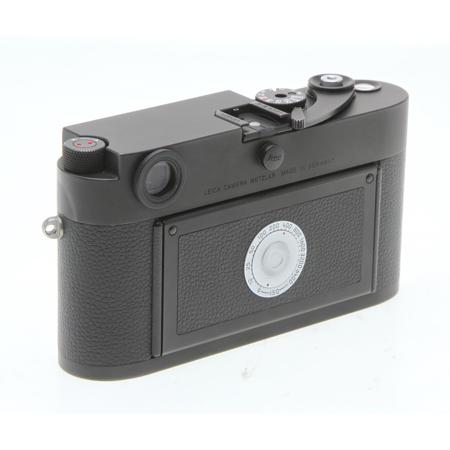 Leica M-A (type 127) Rangefinder Camera Black 0.72x 10370 35mm Film Camera