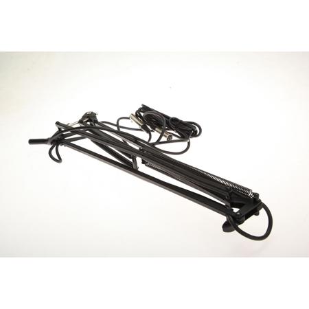 On-Stage MBS5000 Broadcast/Webcast Boom Arm with XLR Cable - SKU#1400007