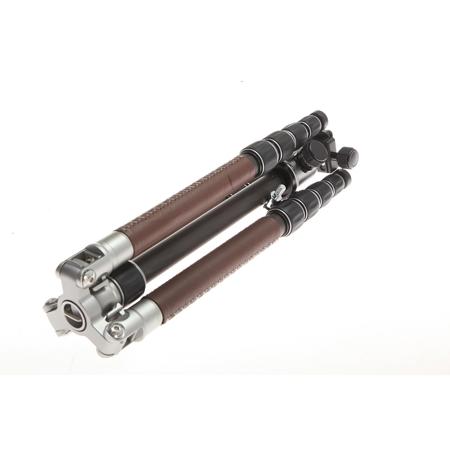 MeFOTO RoadTrip Classic Leather Edition Carbon Fiber Travel Tripod - SKU#1404615