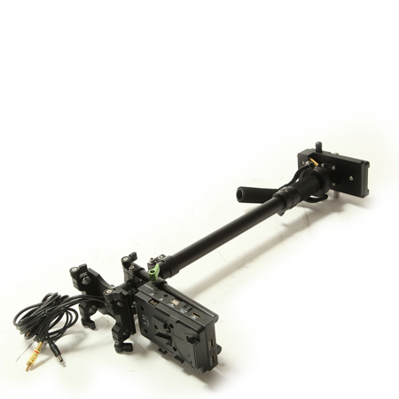 FLYCAM Zest Power Video Stabilizer with HDMI Splitter and V-Mount Battery Plate