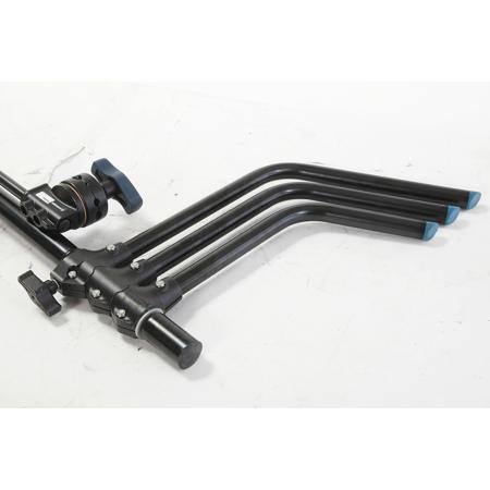 Avenger 9.8' C-Stand 30 Kit with Black A2030D Turtle Base C Stand, Extension Arm and D200 Grip Head