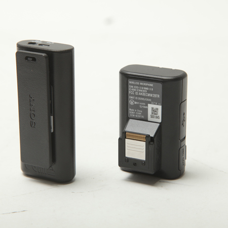 USED Sony ECM-W2BT Digital Bluetooth Wireless Microphone System