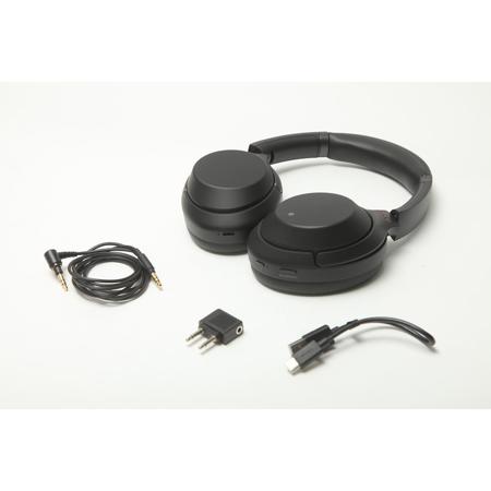 Sony WH-1000XM3 Wireless Noise-Canceling Over-Ear Headphones - Black SKU1411346