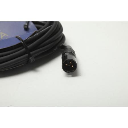 H&A Elite Pro 25' XLR M to XLR F Microphone Cable with Rean by Neutrik Gold Connectors