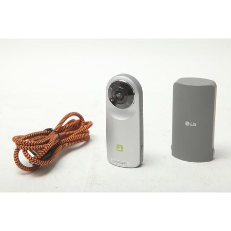 LG 360 CAM Dual 13MP Spherical Camera, Up to 2K, 30fps, Silver